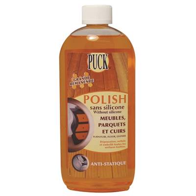 Dépoussierant POLISH SANS SILICONE PARFUME Puck liquide 500m