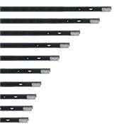 Barrette alu ERGOTEC NINJA 25cm
