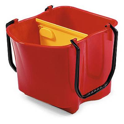 SEAU 2x14L ROUGE POUR ARKA AV CLOISON
