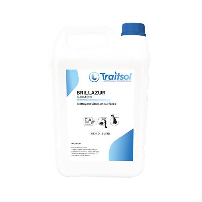 Nettoyant vitres et surfaces BRILLAZUR TRAITSOL 5L