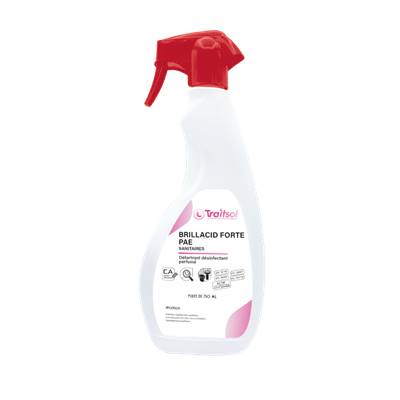 Détartrant désinfectant sanitaire BRILLACID FORTE PAE TRAITSOL 750 ml