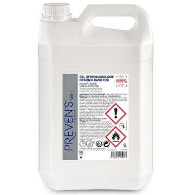 GEL HYDROALCOOLIQUE PREVEN'S 5L