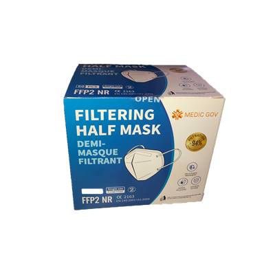 Masque FFP2 SANS VALVE EN149 BOITE DE 50