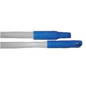 MANCHE HACCP FIBRE DE VERRE  BLANC EMBOUT BLEU