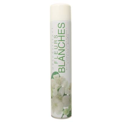 Désodorisant  fleurs blanches 750 ml puck