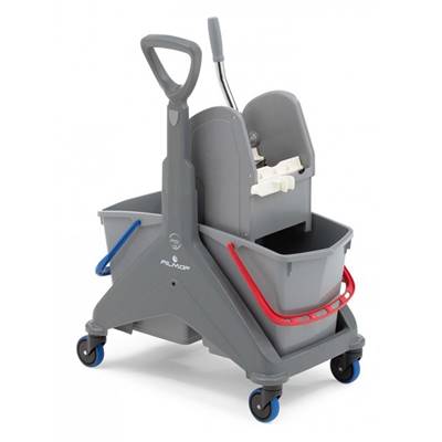 CHARIOT DE LAVAGE ONE FRED 2X15L SP S/BAC 