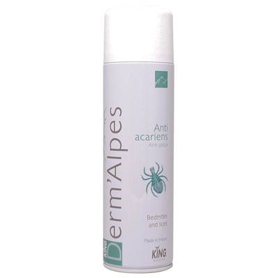 INSECTICIDE ANTI-ACARIENS ANTI-POUX 500 ML KING DERM'ALPES