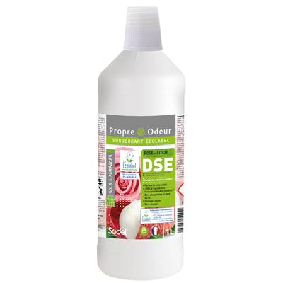 Nettoyant sol DSE ROSE LITCHI 1L POIGNEE BOUCHON DOSEUR