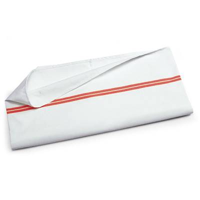 SAC A LINGE A LACETS BANDE ROUGE