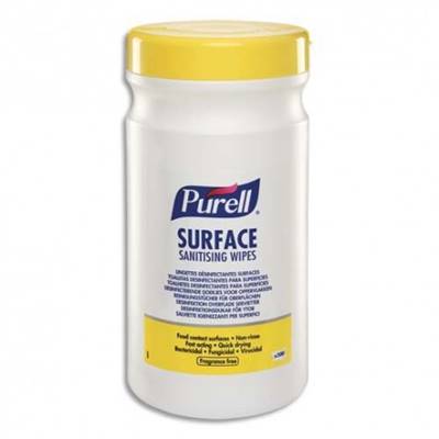 Lingettes de surface désinfectantes PURELL x100