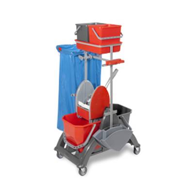 Chariot de ménage lavage VDM IDEAPLUS 1x25L SP - GROSSES ROUES D125 