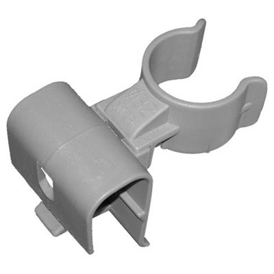SUPPORT MANCHE 32MM GRIS