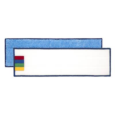 Bandeau rectangulaire microfibre VELCRO BLEU 40 cm 