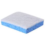 Eponge grattante BLEU ABRASIF BLANC x10