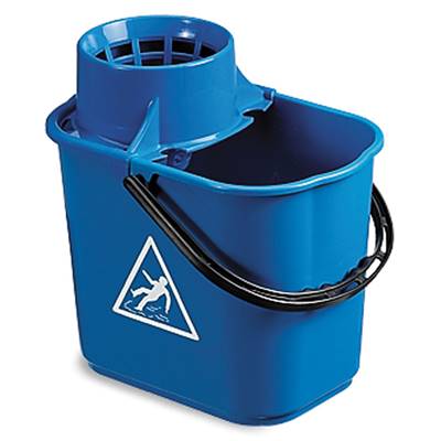 SEAU AVEC  ESSOREUR MASTER LUX 16 L