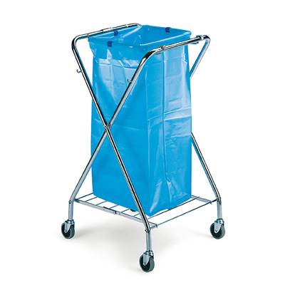CHARIOT X PLIABLE SUP SAC CARRE CHROME