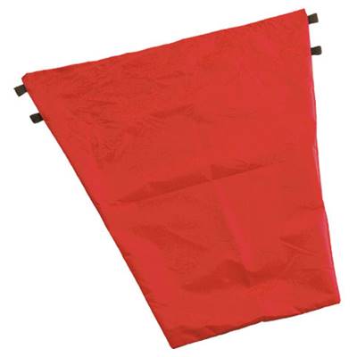 SAC PLASTIFIE 50L ROUGE